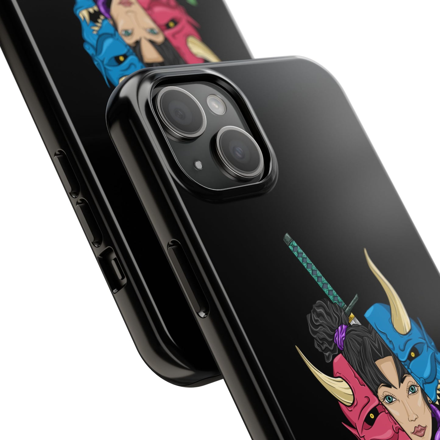 Girl Behind The Mask Tough Phone Case