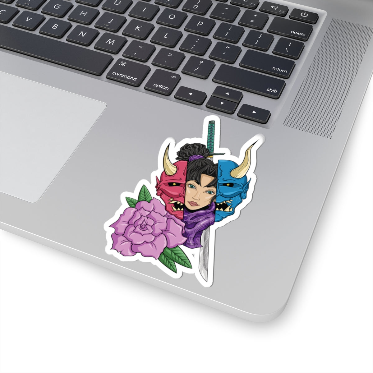 Girl Behind The Mask Sticker