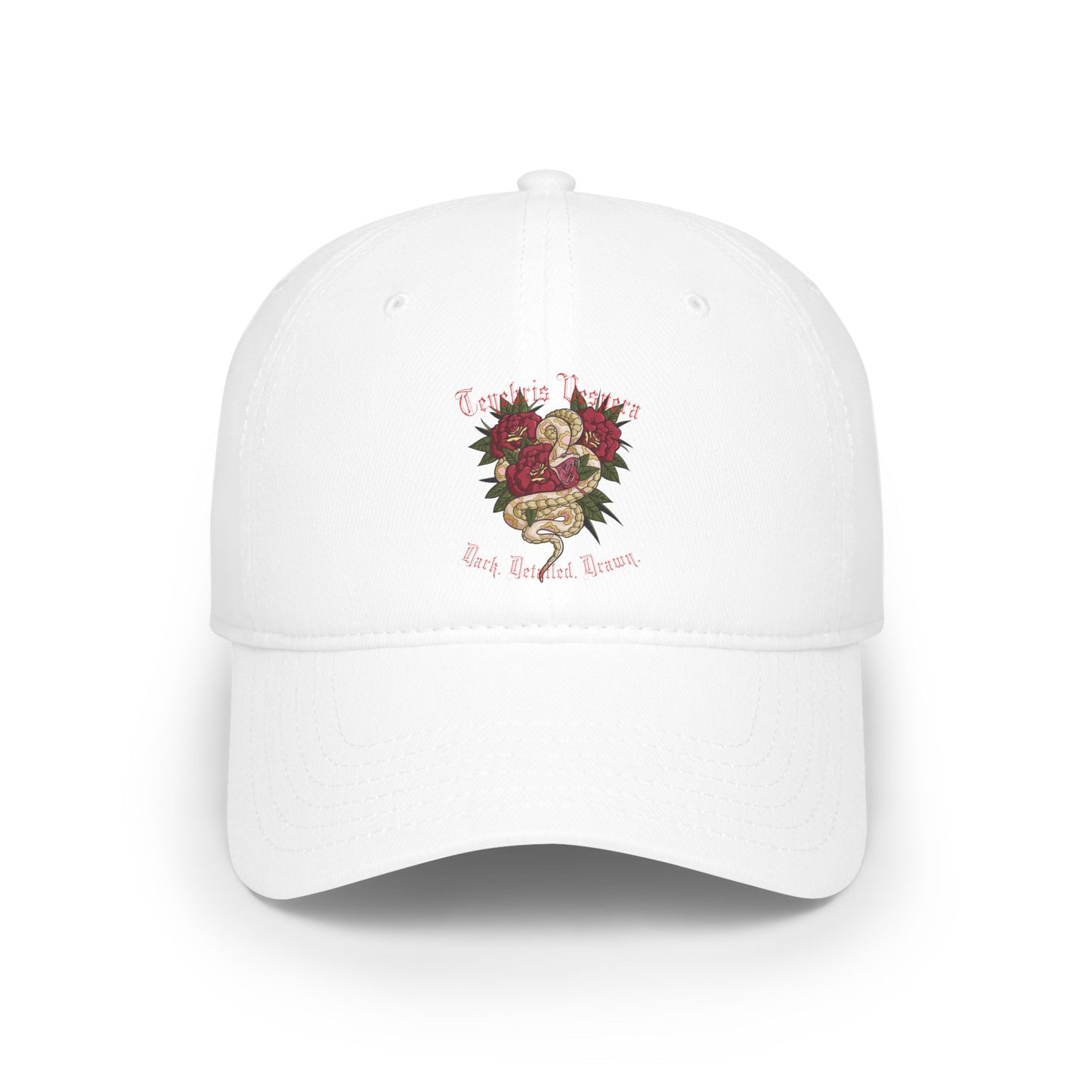 Snake in the Roses Low Profile Hat