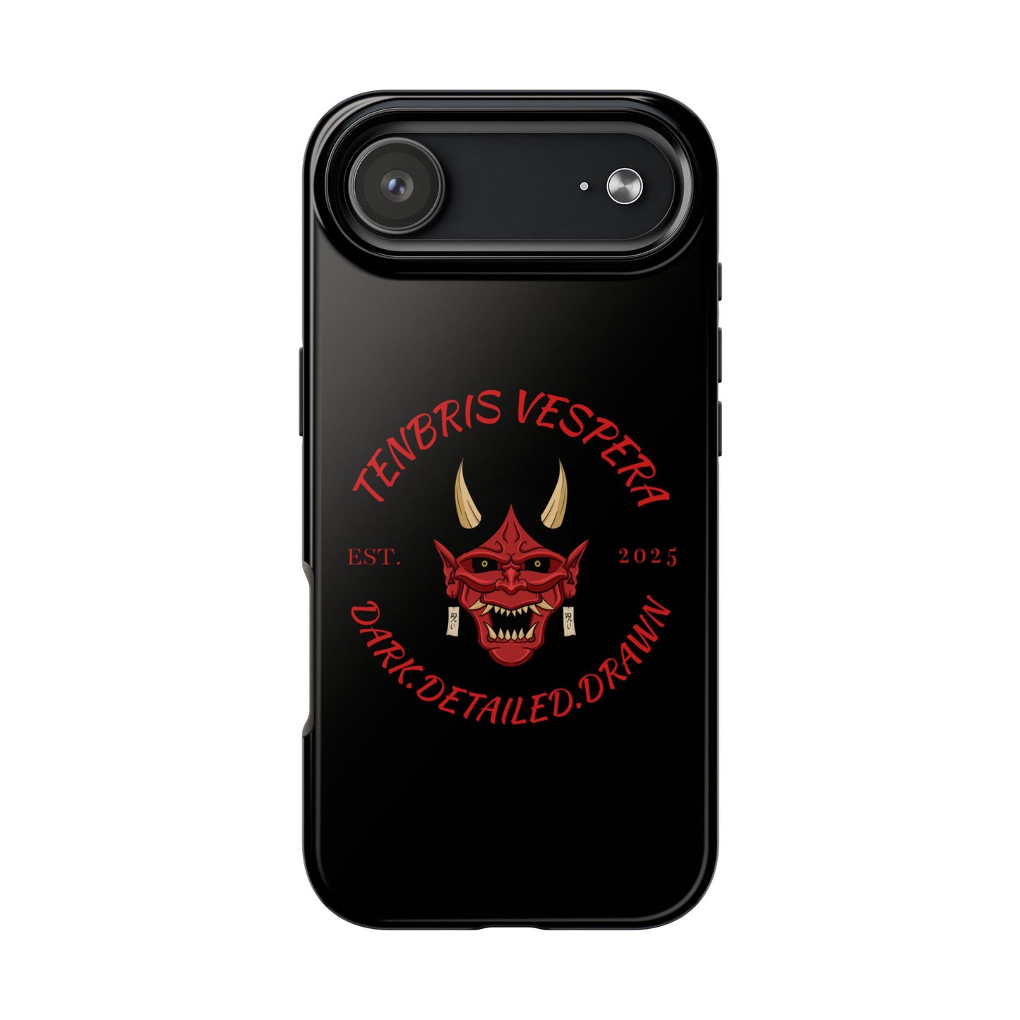 Red Oni Tough Phone Case iPhone 17 Air