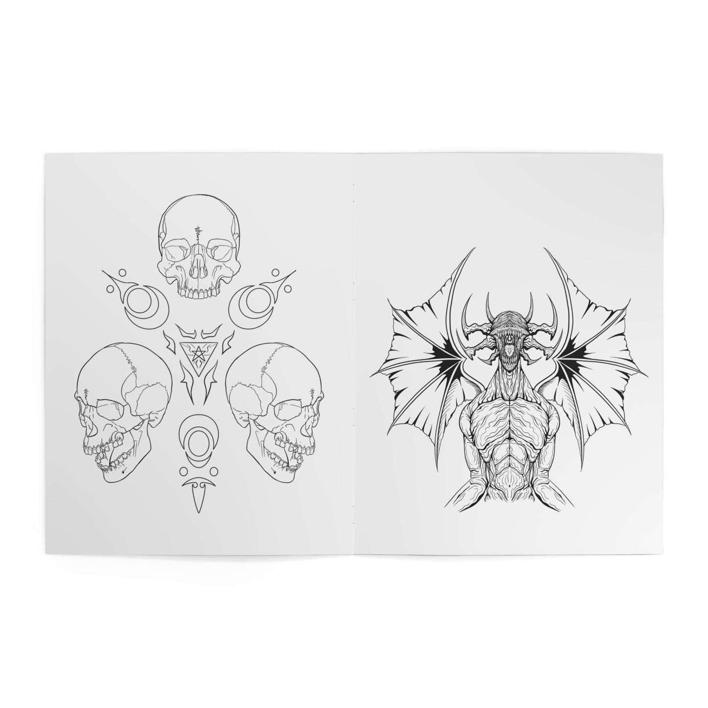Tenebris Vespera Designs Coloring Book