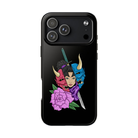 Girl Behind The Mask Tough Phone Case iPhone 17 Pro Max