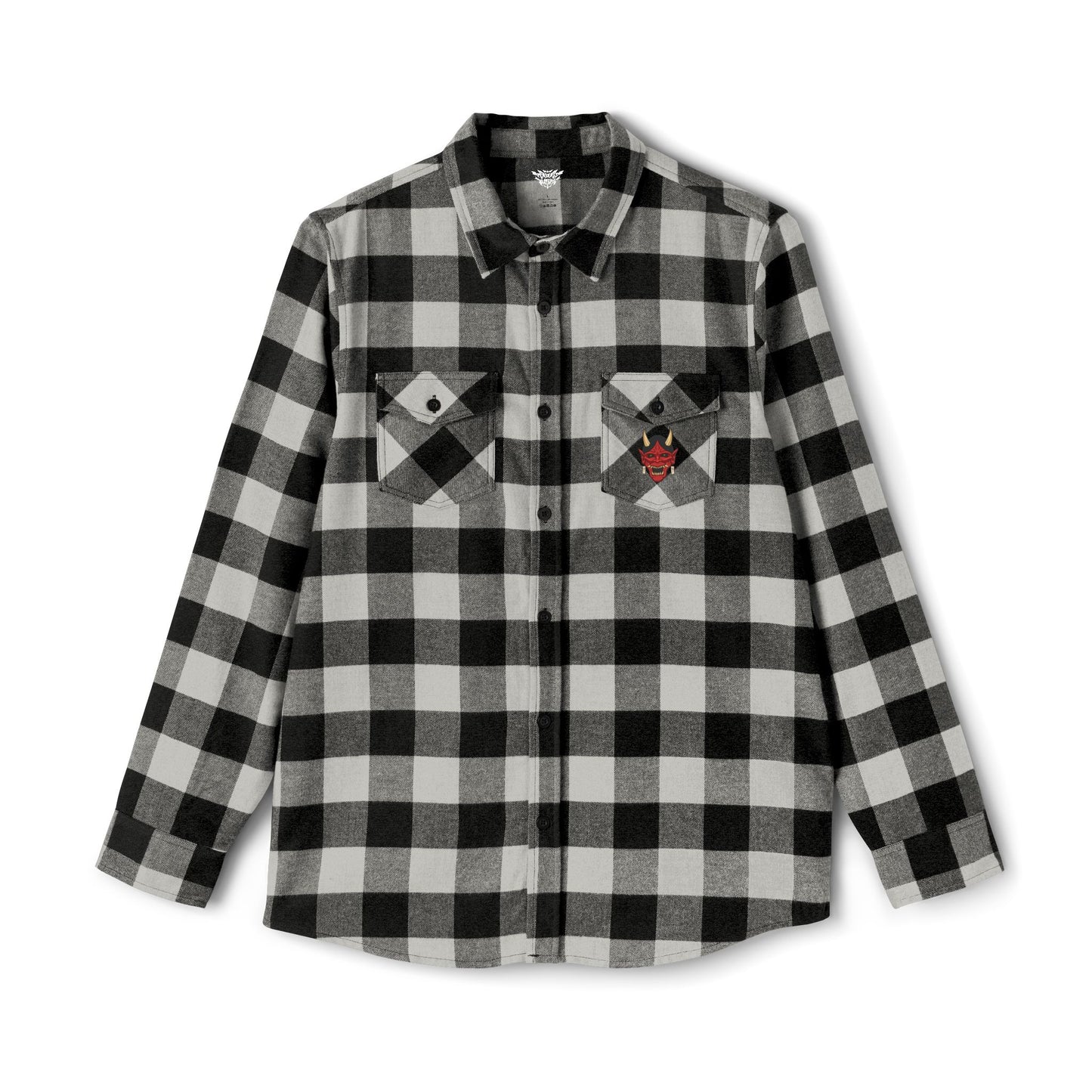 Red Oni Unisex Flannel Shirt