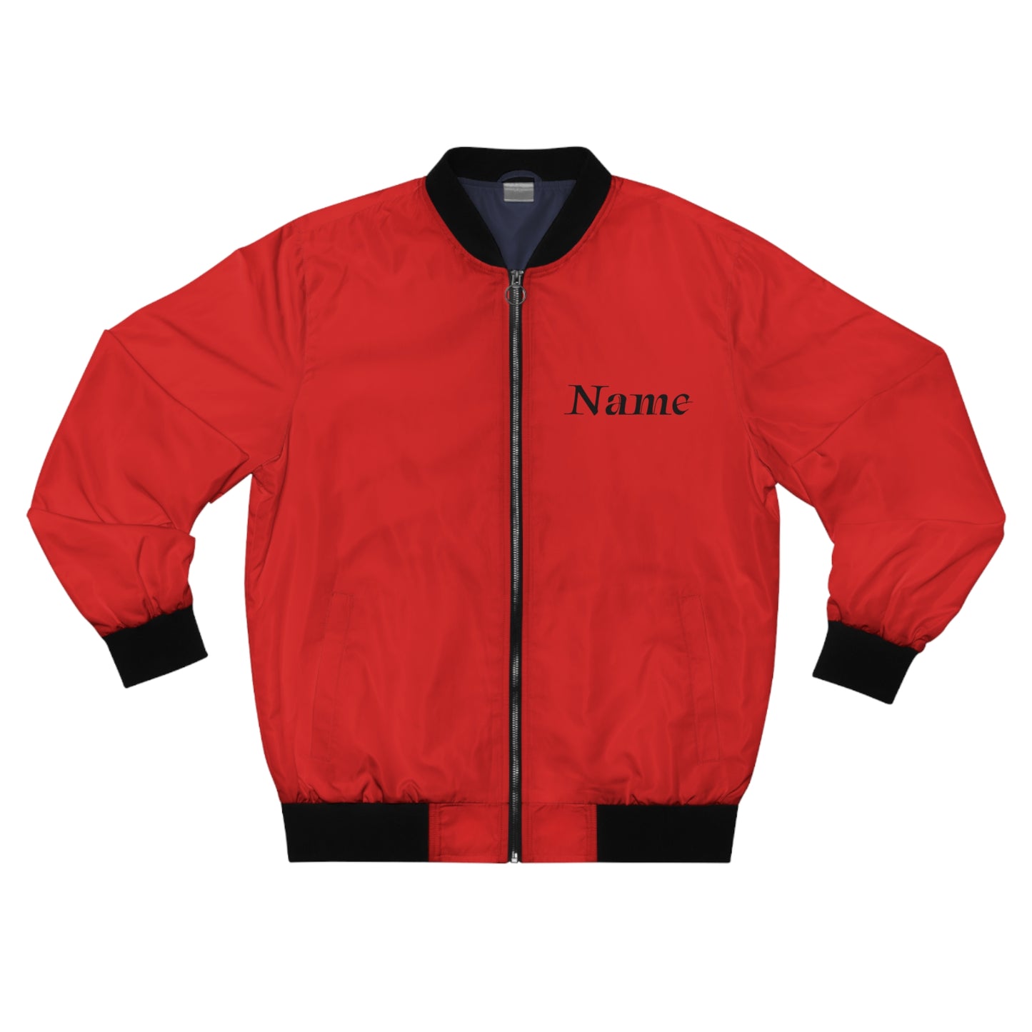 Echoes of Excellence Red Men’s Bomber Jacket 5XL