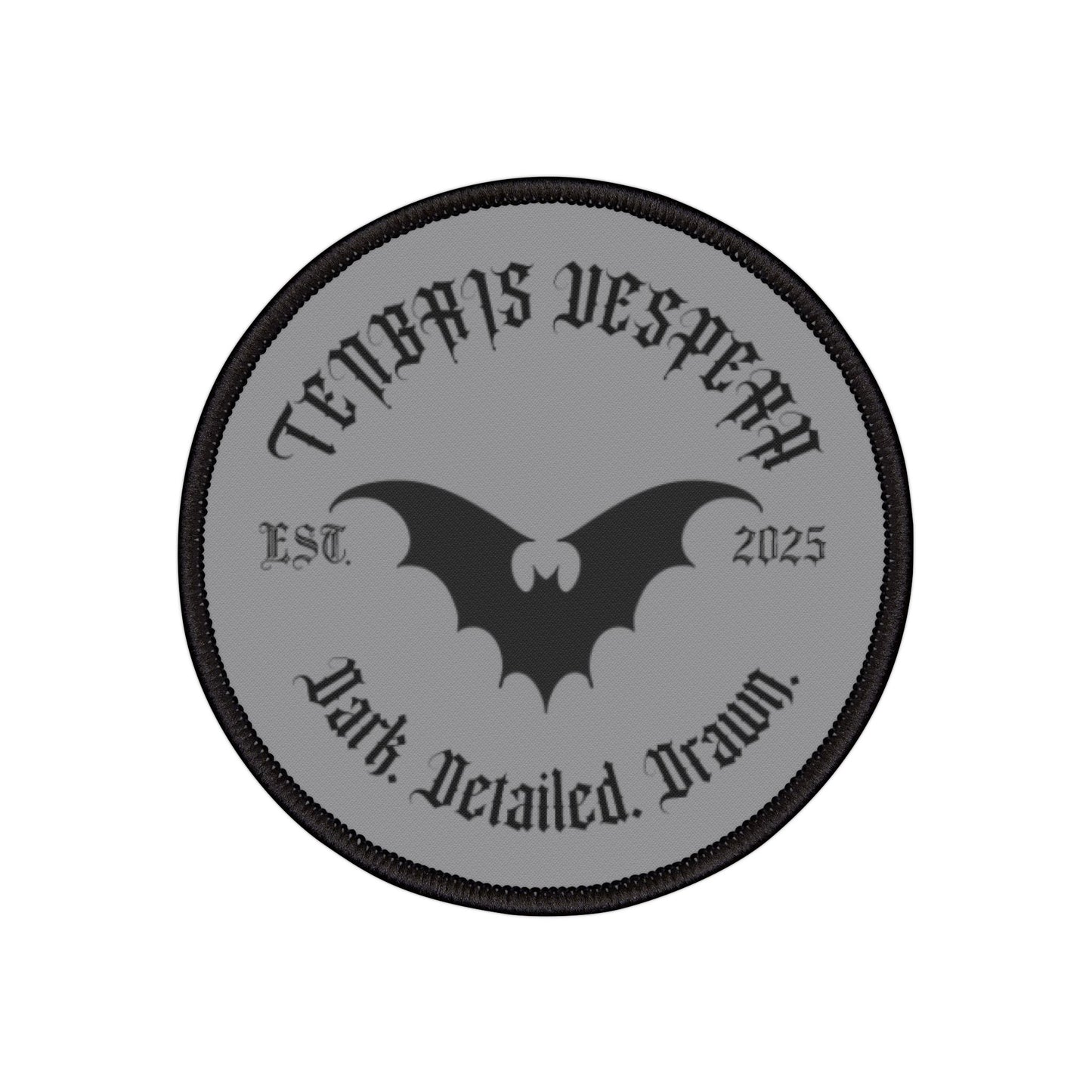 Bat Iron On Patch