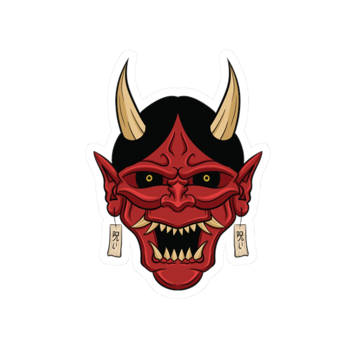 Red Oni Sticker