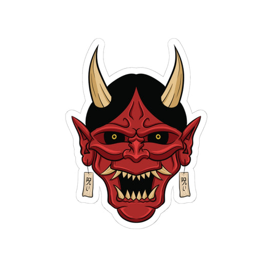 Red Oni Sticker