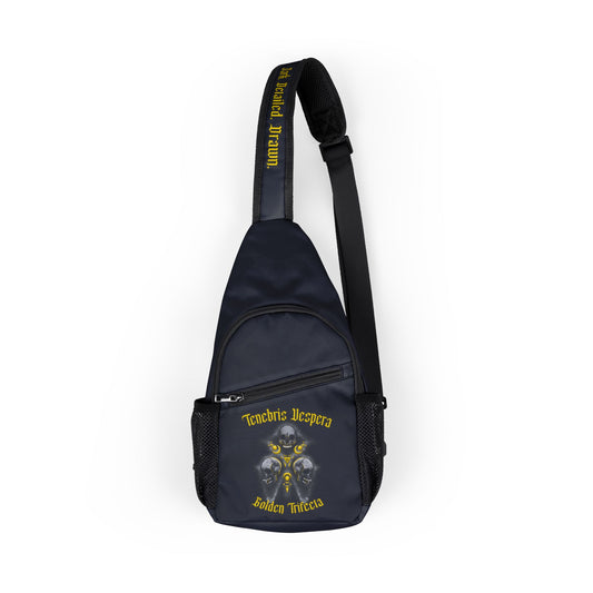 Golden Trifecta Sling Backpack