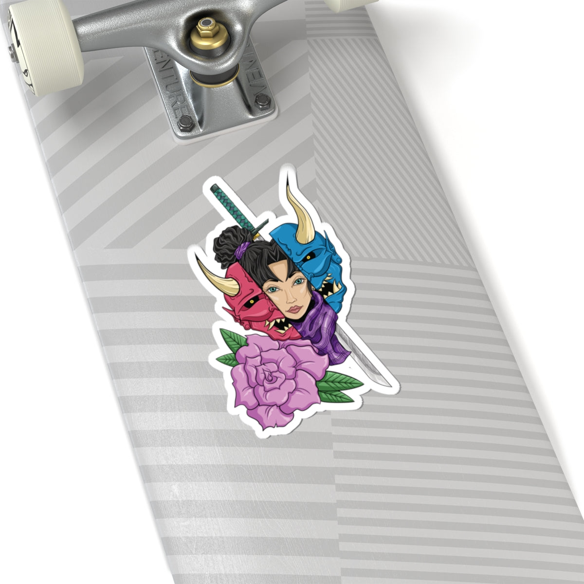 Girl Behind The Mask Sticker