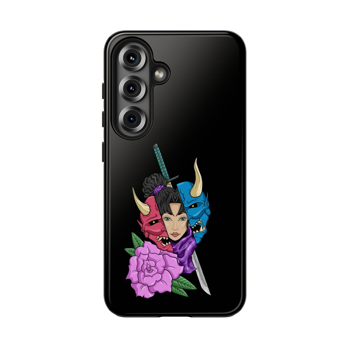 Girl Behind The Mask Tough Phone Case Samsung Galaxy S25