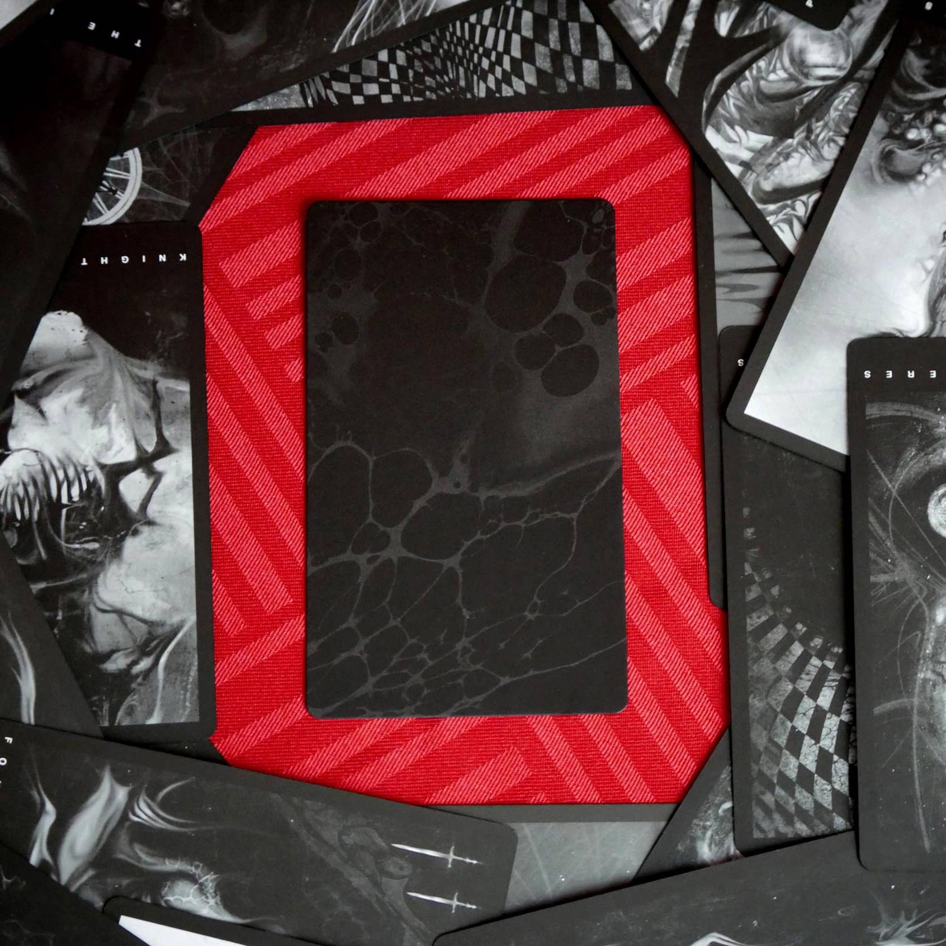 The Black Tarot Modern Tarot Cards Deck