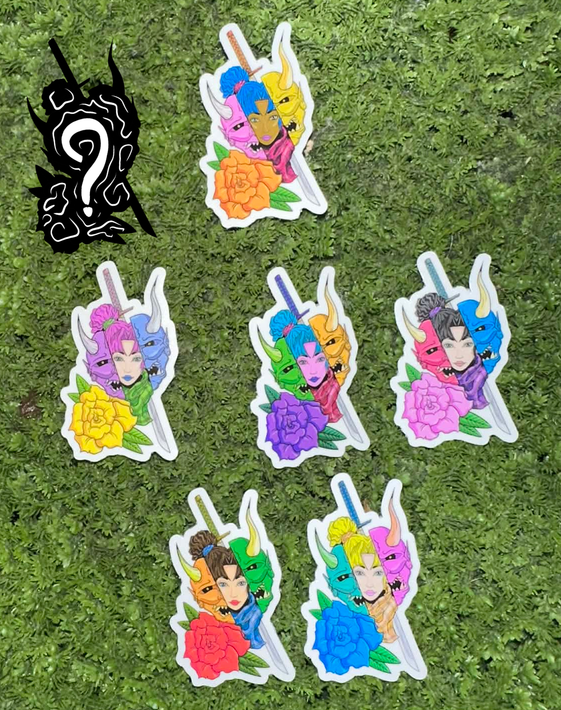 Sticker Blind Bag - Girl Behind the Mask